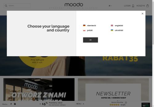 MOODO SPÓŁKA Z OGRANICZONĄ ODPOWIEDZIALNOŚCIĄ